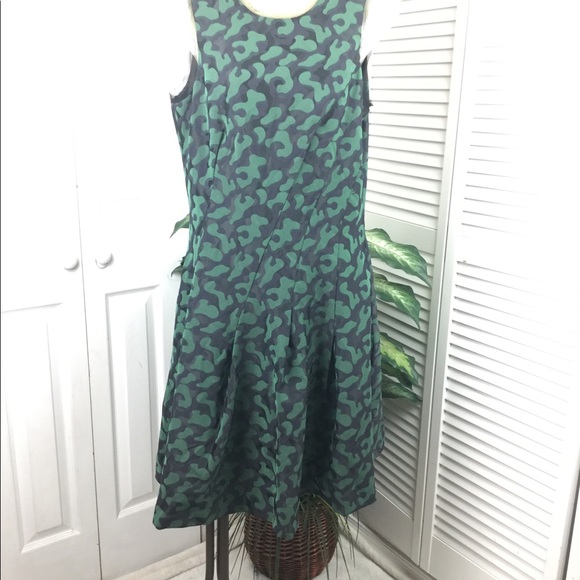 PINK TARTAN ALVINA JIGSAW JACQUARDFIT FLARE DRESS - Picture 5 of 10